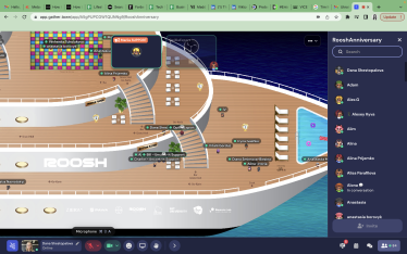 Віртуальні яхта, онлайн-стендапер та $3 за людину. Як українська технологічна компанія провела повністю віртуальний корпоратив у метавсесвіті /Фото 2