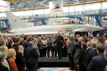 винищувач Eurofighter Typhoon /Getty Images