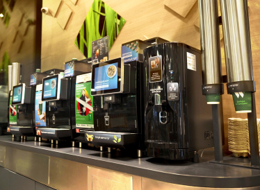 Професійні швейцарські кавомашини на АЗК WOG