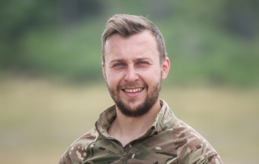 Роман Лозинський, народний депутат України, фракція «Голос», колишній військовослужбовець ЗСУ, учасник бойових дій /з особистого архіву