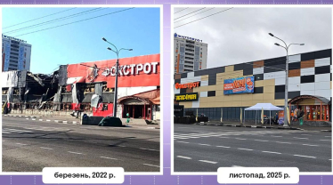 «Фокстрот» відновив магазин у Харкові, зруйнований ракетним ударом у 2022 році (фото) /Фото 1