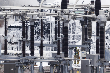 Лондонський аеропорт Гітроу закрили через пожежу на електропідстанції (фото) /Фото 4