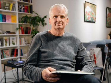 Тімоті Снайдер, 55, професор Єльського університету, США, дослідник історії Східної Європи /Kostiantyn Huzenko/Global Images Ukraine via Getty Images