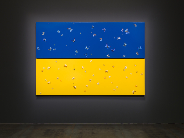 На Венеційській бієнале відкрилася виставка, присвячена українській боротьбі за свободу. Ось 9 важливих робіт із неї /Фото 2