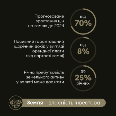 Земля в бронежилеті. Чому інвестувати в землю вигідніше, ніж у нерухомість? /Фото 1