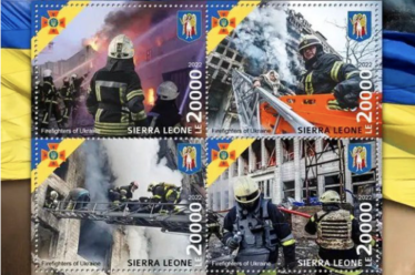 Крейсер «Москва», Зеленський і Польща з вами. Вже 11 країн світу випустили марки в підтримку України. Чому вони це роблять і скільки заробляють /Фото 11