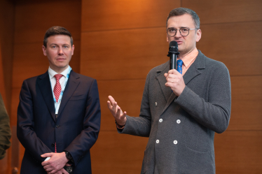 Сергій Єрмаков та Дмитро Кулеба