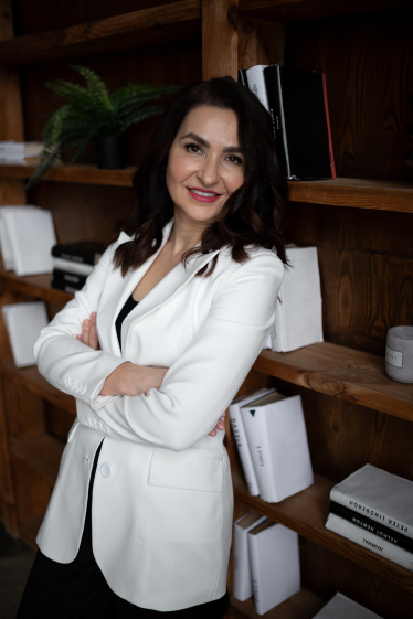 Роксолана Плетенецька, співзасновниця та голова наглядової ради школи «Європейський колегіум»