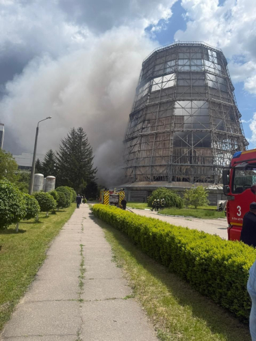 На Білоцерківській ТЕЦ сталася масштабна пожежа, є загиблі (доповнено) /Фото 1