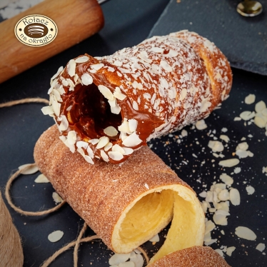Выпечка, продаваемая под брендом Kołacz в фургонах Sweet Gallery. /facebook.com/LodolandiaKolacznaOkraglo