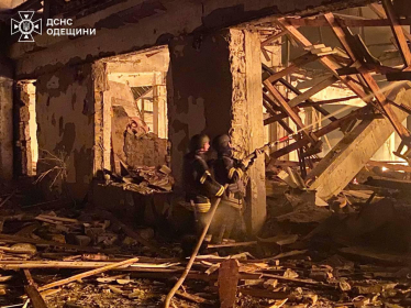 Росія зруйнувала склади з очеретом і обладнання для обробки на Одещині (фото) /Фото 2