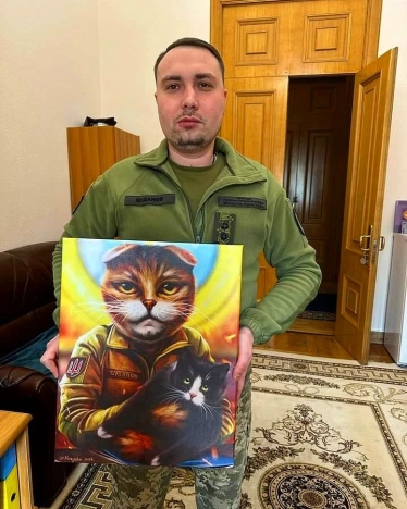 Котопрототип Кирила Буданова, створений Маріанною Пащук для Brushme. З особистого архіву Brushme