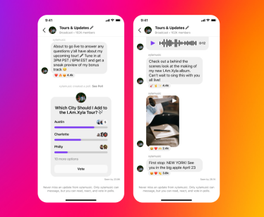 Цукерберг анонсировал каналы в Instagram, а позже – в Messenger и Facebook /Фото 2