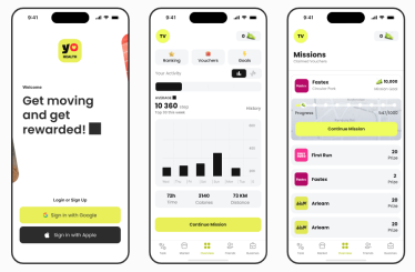 Крокуючи до здоровʼя. Застосунок YoHealth допомагає українцям залишатись активними. Як він працює /Фото 1