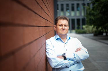 Денис Любченко, засновник та директор інженерно-проєктно-виробничої компанії «Спецзахист». Фото: Артем Галкін