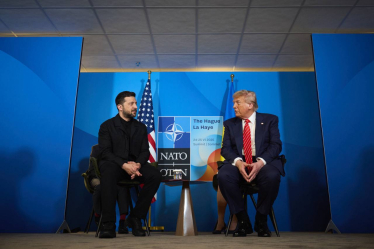 Володимир Зеленський Дональд Трамп НАТО /Getty Images