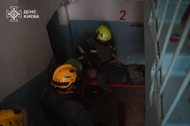 Росія завдала удару по Києву: є загиблі та значні руйнування (фото, відео) /Фото 7