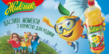 «Живчик з соком яблука», «Оболонь»