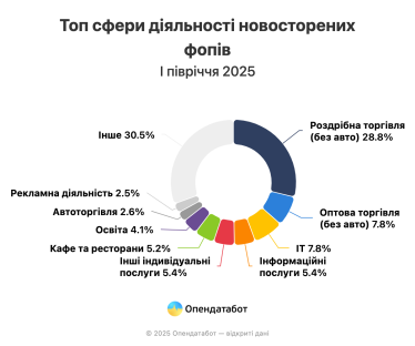 ФОПи в «мінусі». Понад 157 000 підприємців закрились за пів року /Фото 3