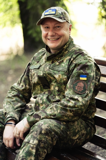 Сергій Позняк, 49 – засновник фінансових компаній FinStream та Cronvest, голова Асоціації підприємців-ветеранів, очільник наглядової ради інвестиційного фонду, ветеран АТО і молодший лейтенант Нацгвардії України /из личного архива