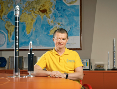 Максим Поляков, засновник Firefly Aerospace. /Олександр Чекменьов