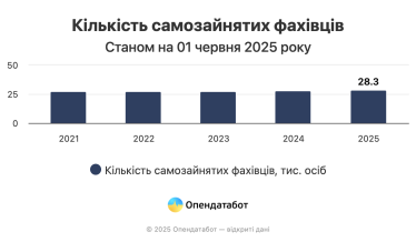 Количество самозанятых специалистов побило пятилетний рекорд – «Опендатабот» /Фото 1