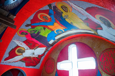 Анатолий Криволап расписал церковь в Липовке