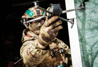 Український військовий із дроном /Getty Images
