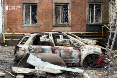 У Дніпрі зруйновано редакції телекомпанії «Суспільне» і Українського радіо внаслідок атаки росіян /Фото 2