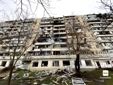 В многоэтажке в Соломенском районе Киева более 30 пострадавших из-за российской атаки (фото) /Фото 4