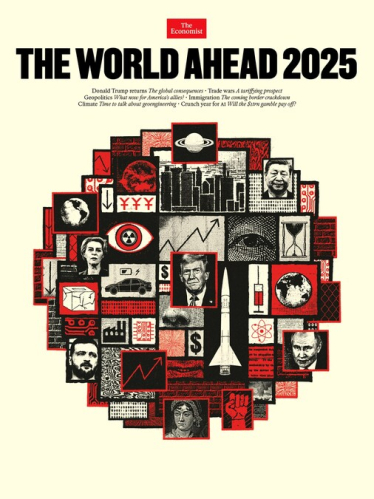 Обкладинка The Economist, The World Ahead 2025. /economist.com