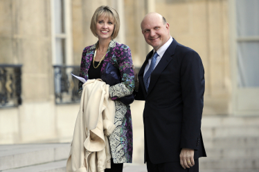 Стив и Конни Баллмер /Getty Images