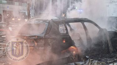 Росія атакувала Київ п'ятьма балістичними ракетами «Іскандер-М», є руйнування і постраждалі (фото, відео) /Фото 10