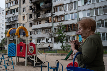 Фото наслідків обстрілу Києва