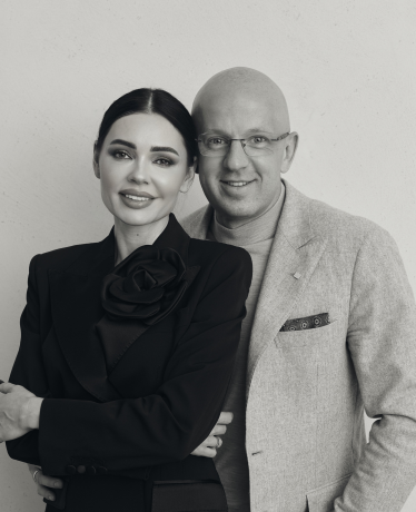 Євген Шагов разом із дружиною Мариною