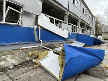і 25 листопада внаслідок ракетного удару по Києву постраждав один з об'єктів групи "Текстиль-Контакт"