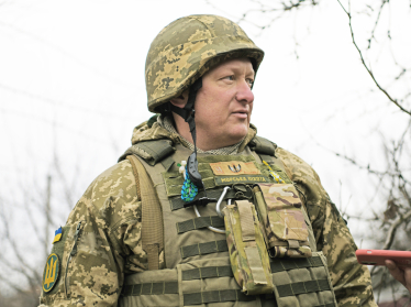 Генерал Юрий Содоль, экс-командующий Морской пехоты и новый руководитель Объединенных сил ВСУ в команде Александра Сырского /Александр Завтонов