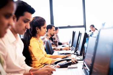 Індія кол-центр ШІ /Getty Images