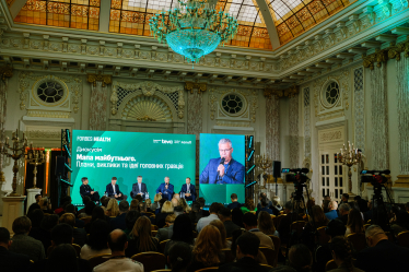 Володимир Федорін, редактор-засновник Forbes Ukraine; Андрій Артюхов, CEO VUSO; Микола Скавронський, заступник гендиректора «Сінево Україна»; Дмитро Спіцин, СЕО Тева в Україні; Сергій Орел, генеральний директор медичної мережі «Добробут»