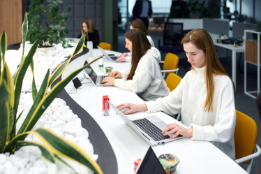 Оновлений офіс Danone в Києві