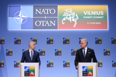 Йенс Столтенберг и Гитанас Науседа