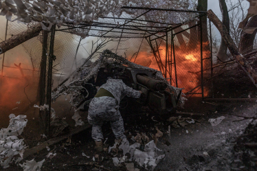 Война в Украине, артиллерия ВСУ. /Getty Images