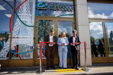 Credit Agricole bank branch