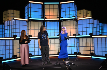 Человекоподобный робот Дездемона Web Summit /Getty Images