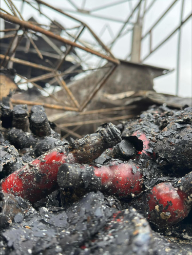 Від обстрілу росіян постраждав київський виробник соусів «Вогняр» /Фото 1