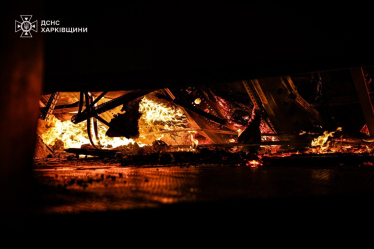 Росія атакувала дронами околиці Харкова, пошкоджено приватне підприємство (фото) /Фото 5