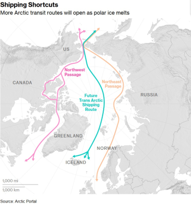 США та Росія обговорюють співробітництво в Арктиці – Bloomberg /Фото 1