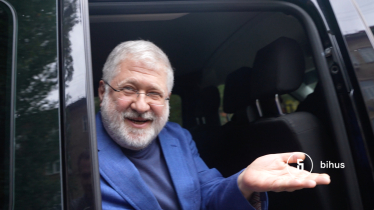 Коломойского заметили возле главного офиса НАБУ: фото /Фото 1