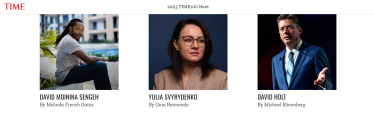 Люди, що змінюють майбутнє світу. Четверо українок потрапили до списку молодих лідерів за версією журналу Time /Фото 2