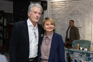 Тетяна Волочай та Віктор Ющенко